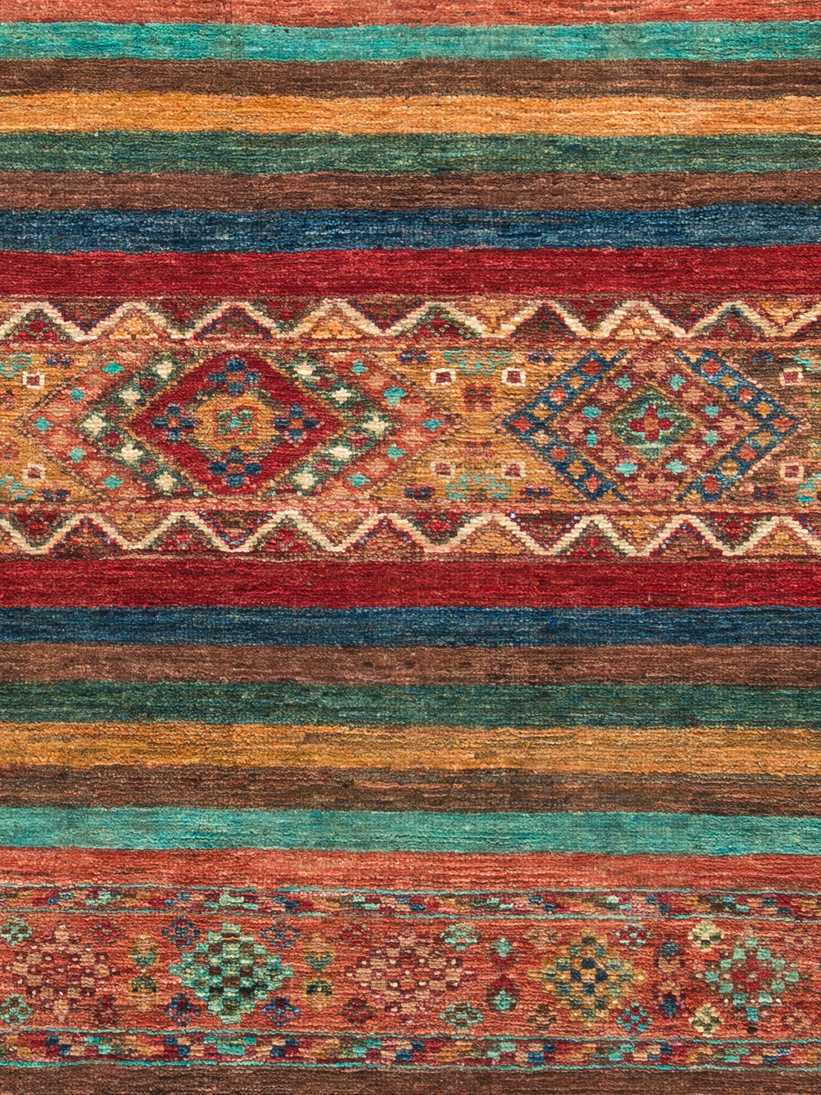 Chobi Schal ca. 174 x 241 cm, Unikat / Einzelstück