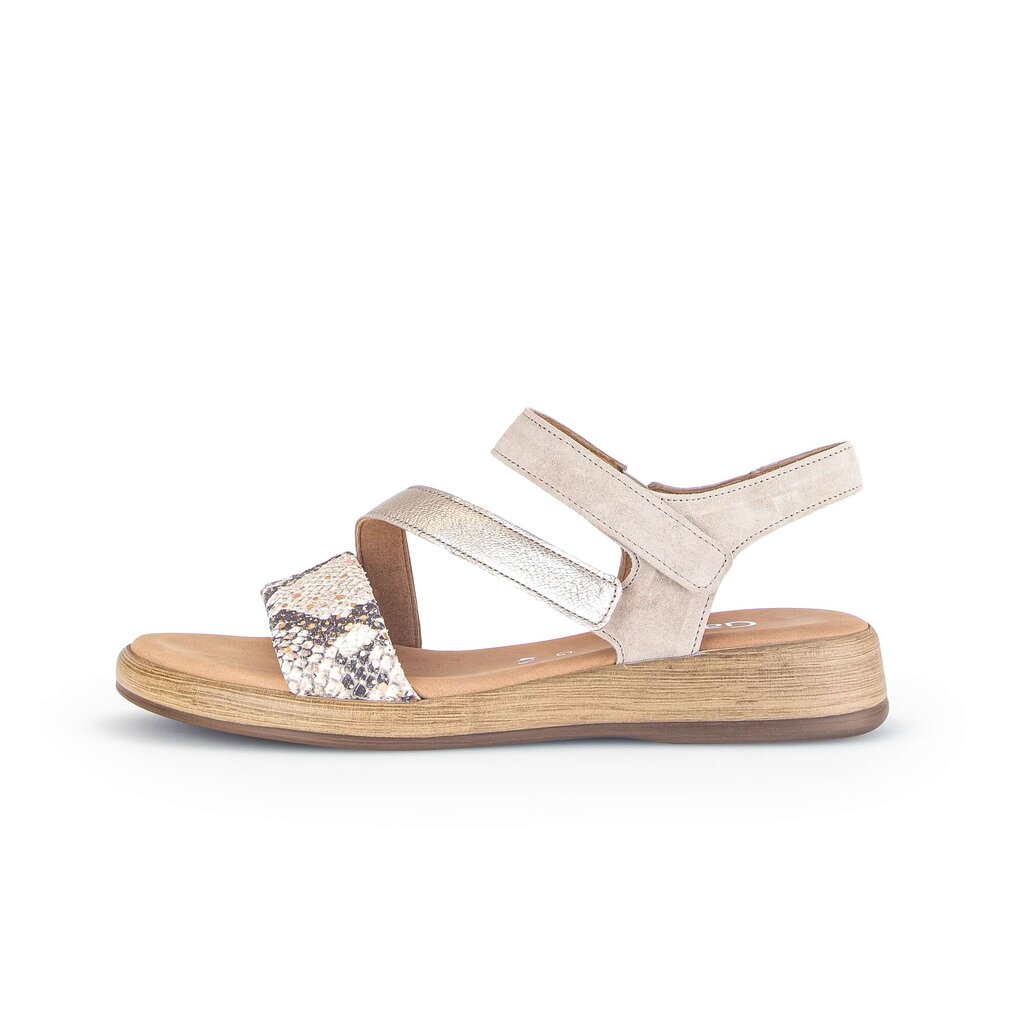 Gabor comfort Riemchensandale beige