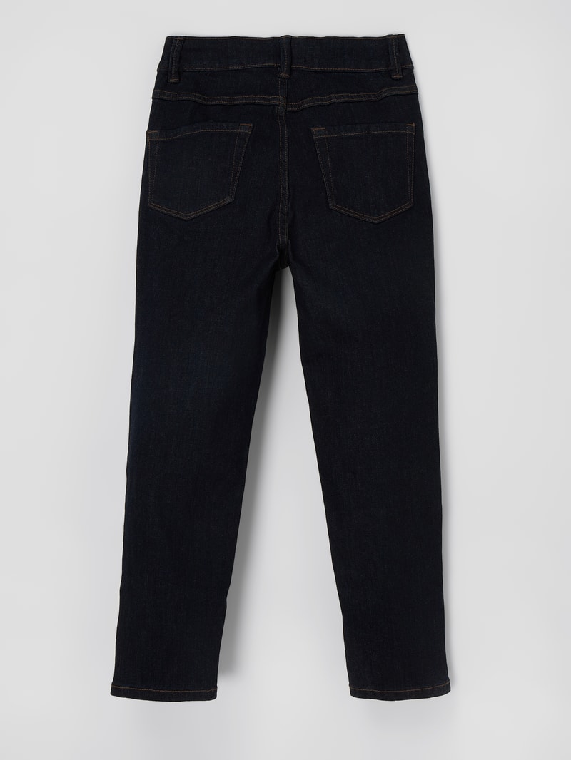 Mom Fit Jeans mit Bio-Baumwolle in blau
