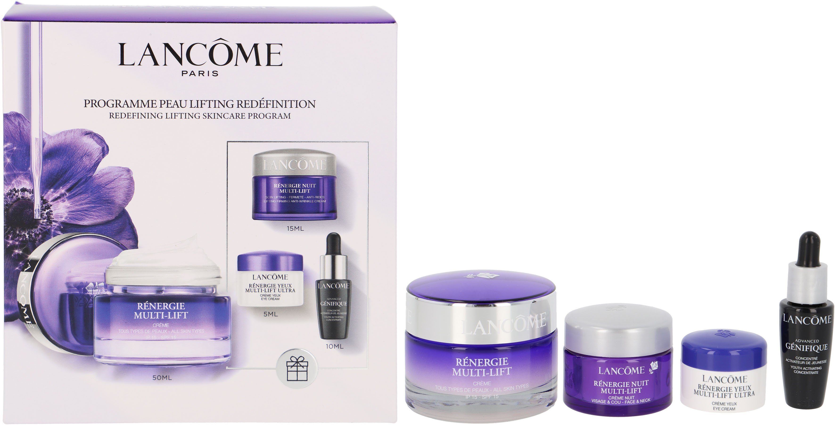 LANCOME Gesichtspflege-Set Renegie Multi Lift Cream Routing Set, 4-tlg.