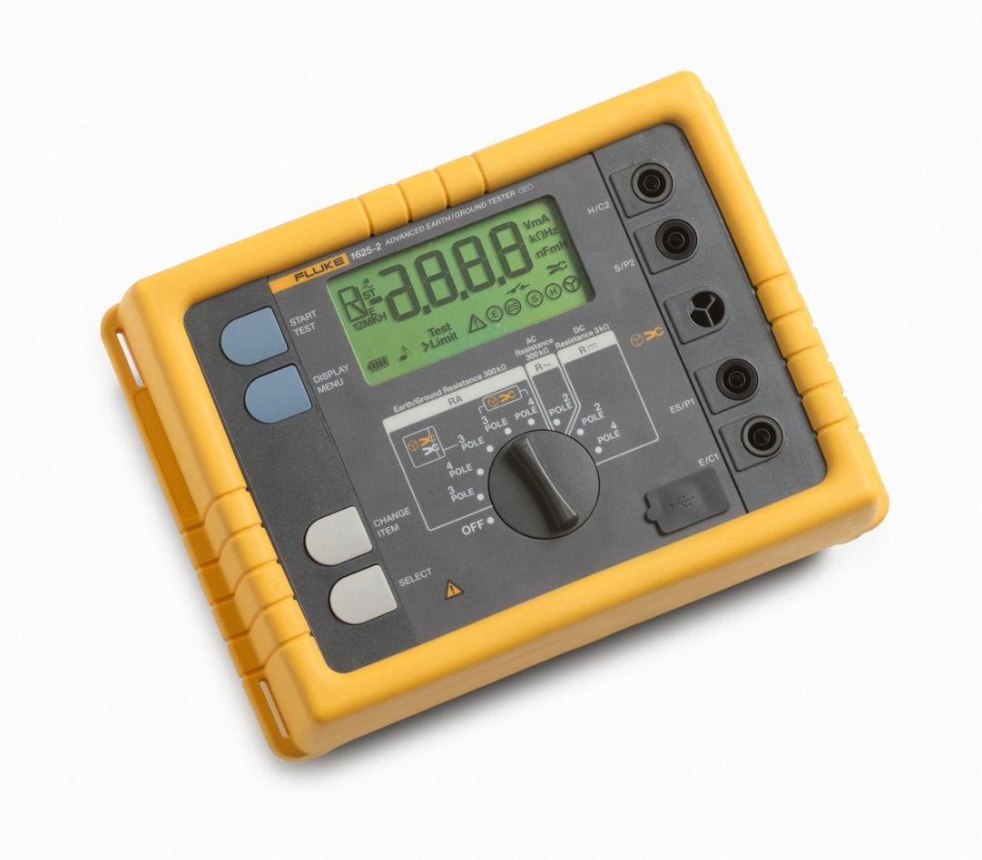 Das Fluke 4325162 1625-2 Geo-Erdungsmessgerät misst elektrodenlose