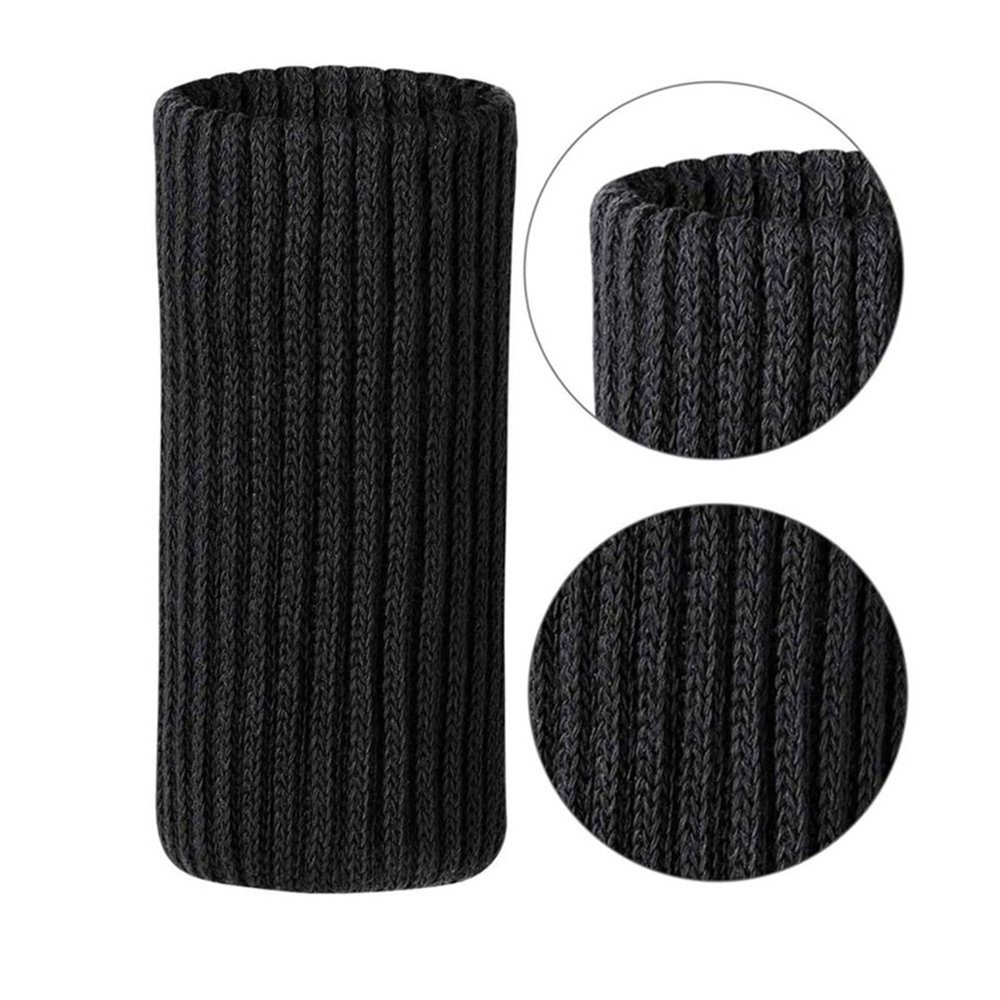 Zimtky Stuhlsocke 24 × Stuhlsocken, Elastisch Möbelsocken Antirutsch-Pads Dekoration