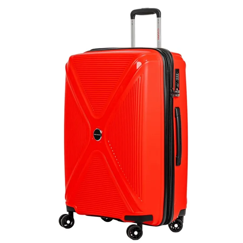 Swiss Bags Cross Trolley M (67 cm) Erweiterbar - Red