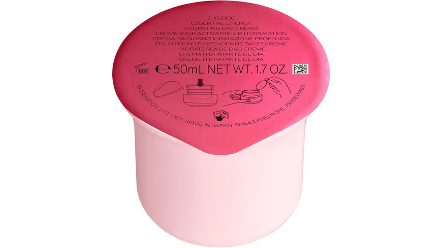 SHISEIDO Essential Energy Hydrating Day Cream SPF 20 Refill 50 ml