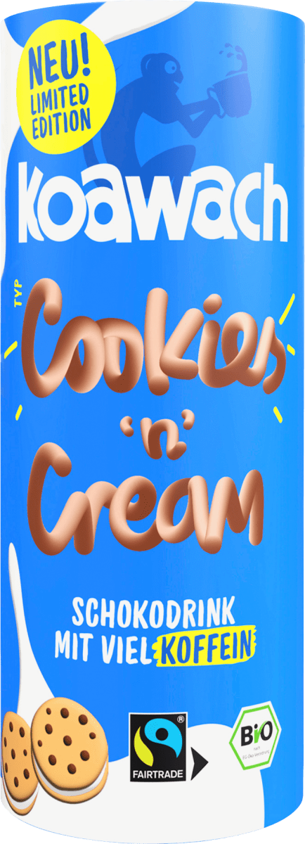 Koffein Schokodrink Cookies 'n' Cream, 235 ml