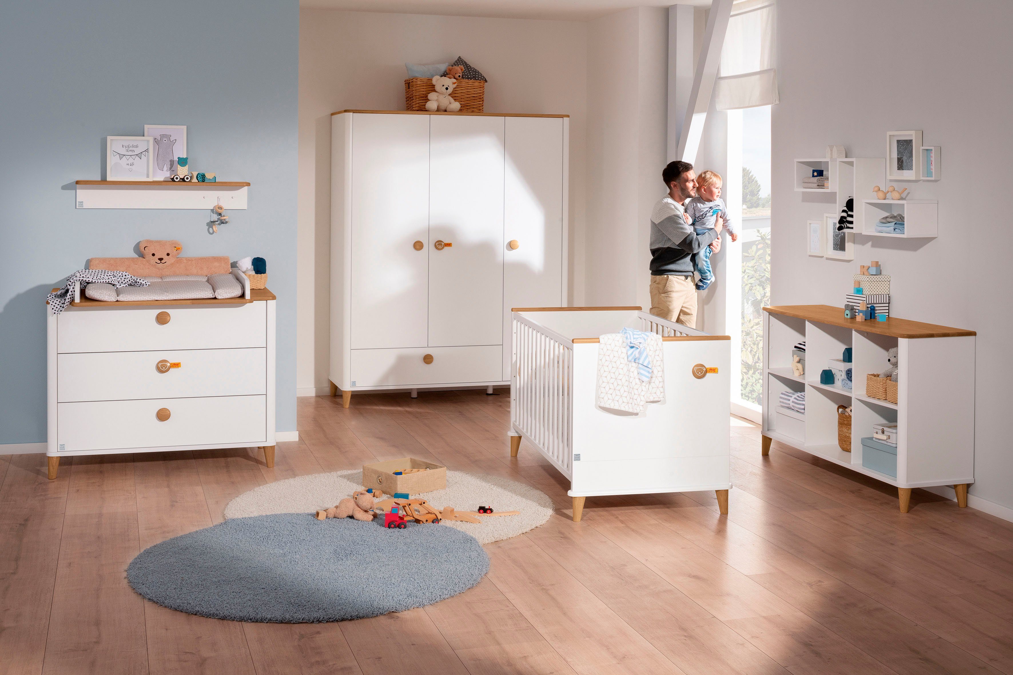 Steiff by PAIDI Kinderregal Sideboard Lotte & Fynn, Standregal Steiff by Paidi
