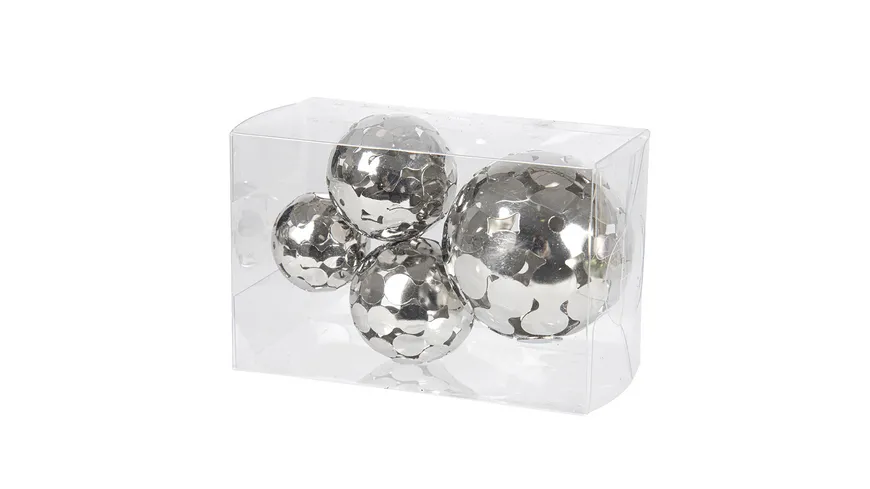 EUROSAND Metallkugeln Shiny Mixbox silber