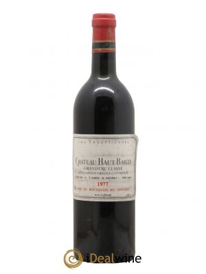 Château Haut-Bailly Cru Classé de Graves  1977 - Lot de 1 Bouteille