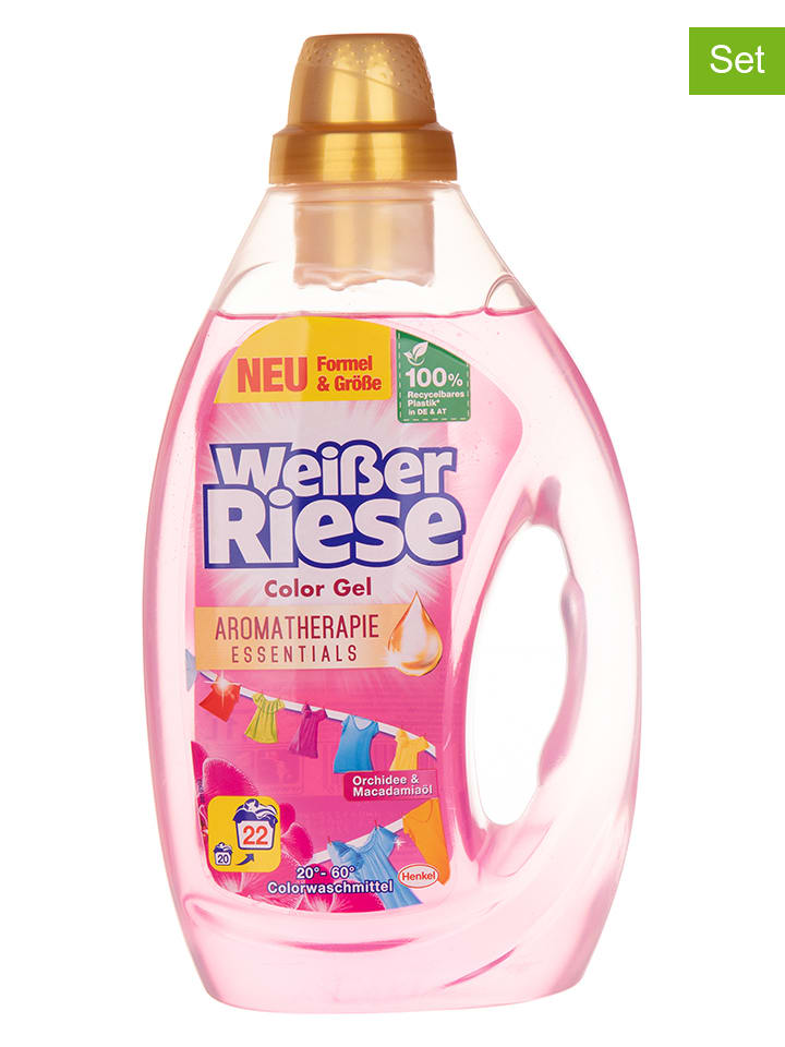 Weißer Riese 5er-Set: Colorwaschmittel 