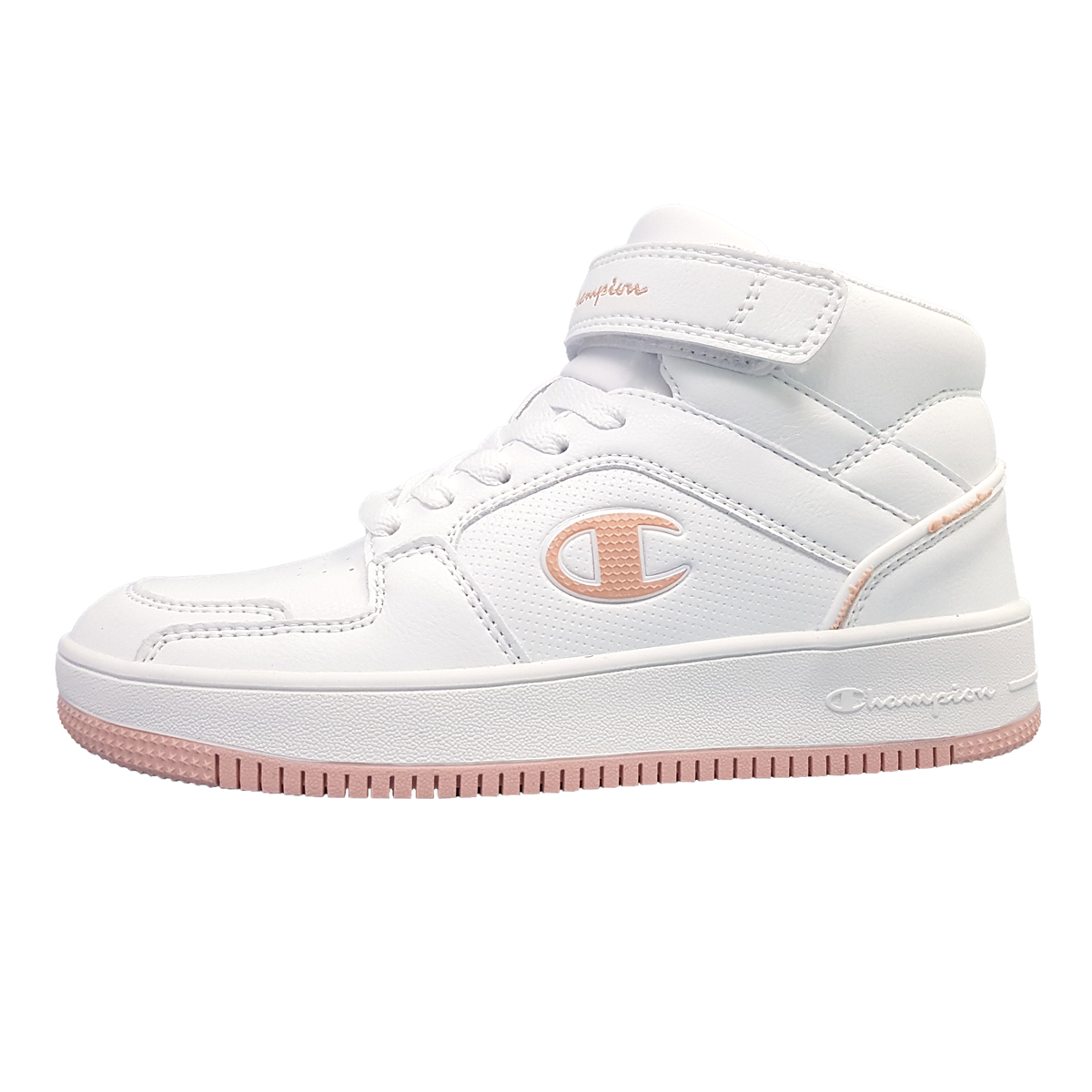 Champion MID Cut Rebound 2.0 MID G S32680 Weiß WW020 WHT/LT Pink