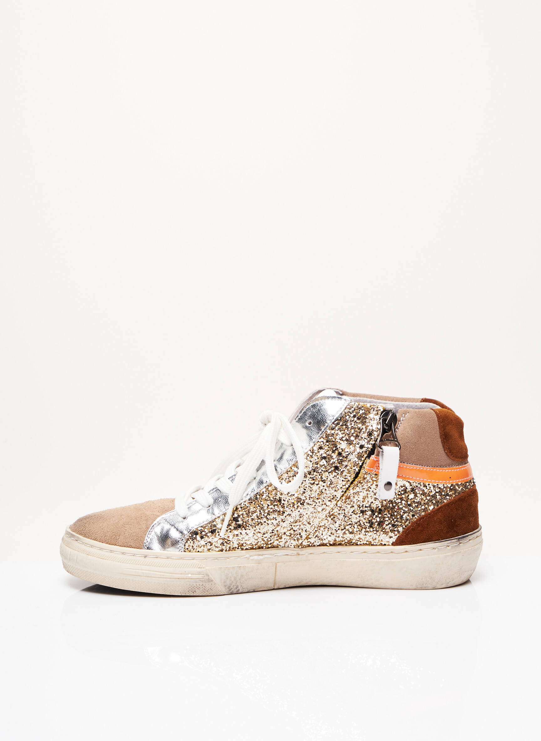 Ovye Baskets Femme couleur marron