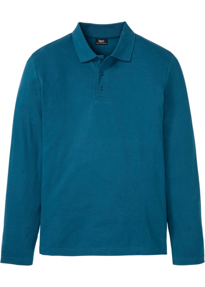 Poloshirt, Langarm