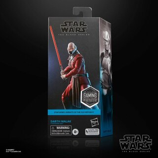 Star Wars: Knights of the Old Republic Black Series Gaming Greats Actionfigur Darth Malak 15 cm