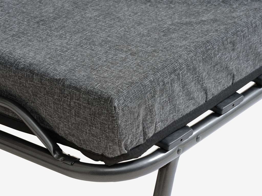 JESBY Guest Bed JESBY 80x190cm anthracite-gray