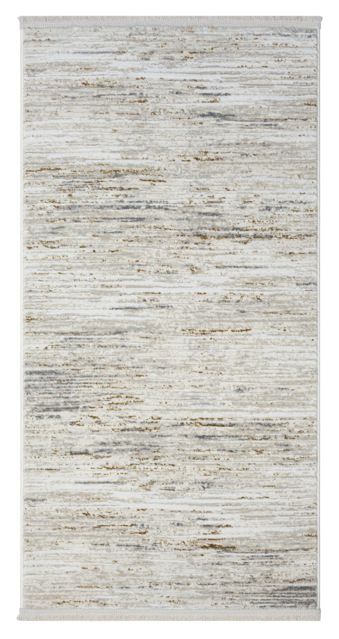 MyFlair Teppich Freya, 80cm x 150cm, Farbe Beige, rechteckig, Florhöhe 10mm