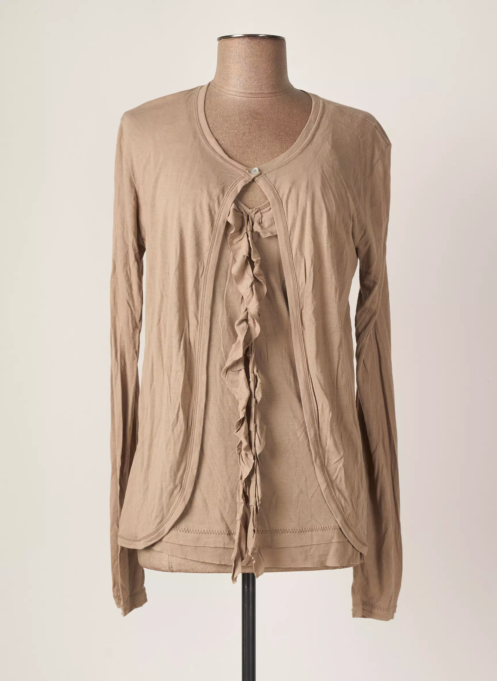 Womn Twinset Femme couleur beige