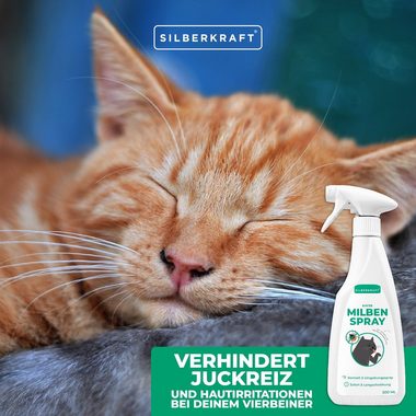 Silberkraft Insektenspray Milbenspray für Katzen, 500 ml, 1-St.