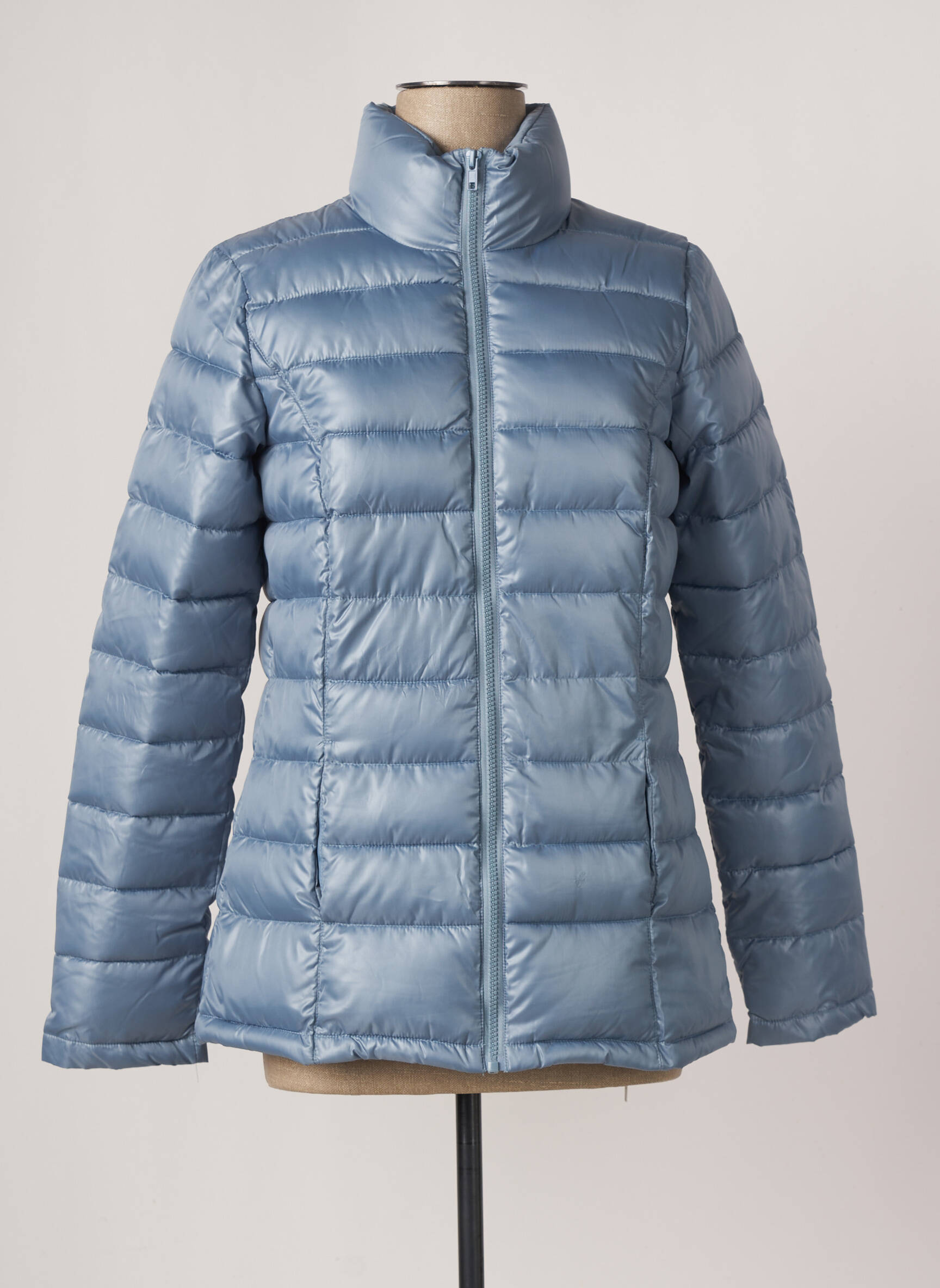 Blancheporte Doudounes Femme couleur bleu