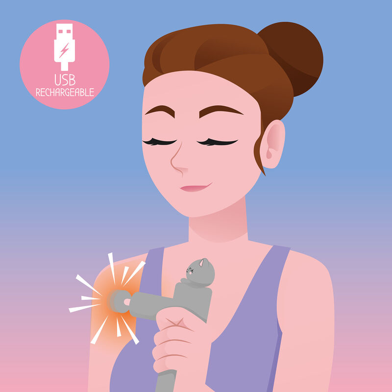 Mini Massageador Elétrico - A Massagem Perfeita