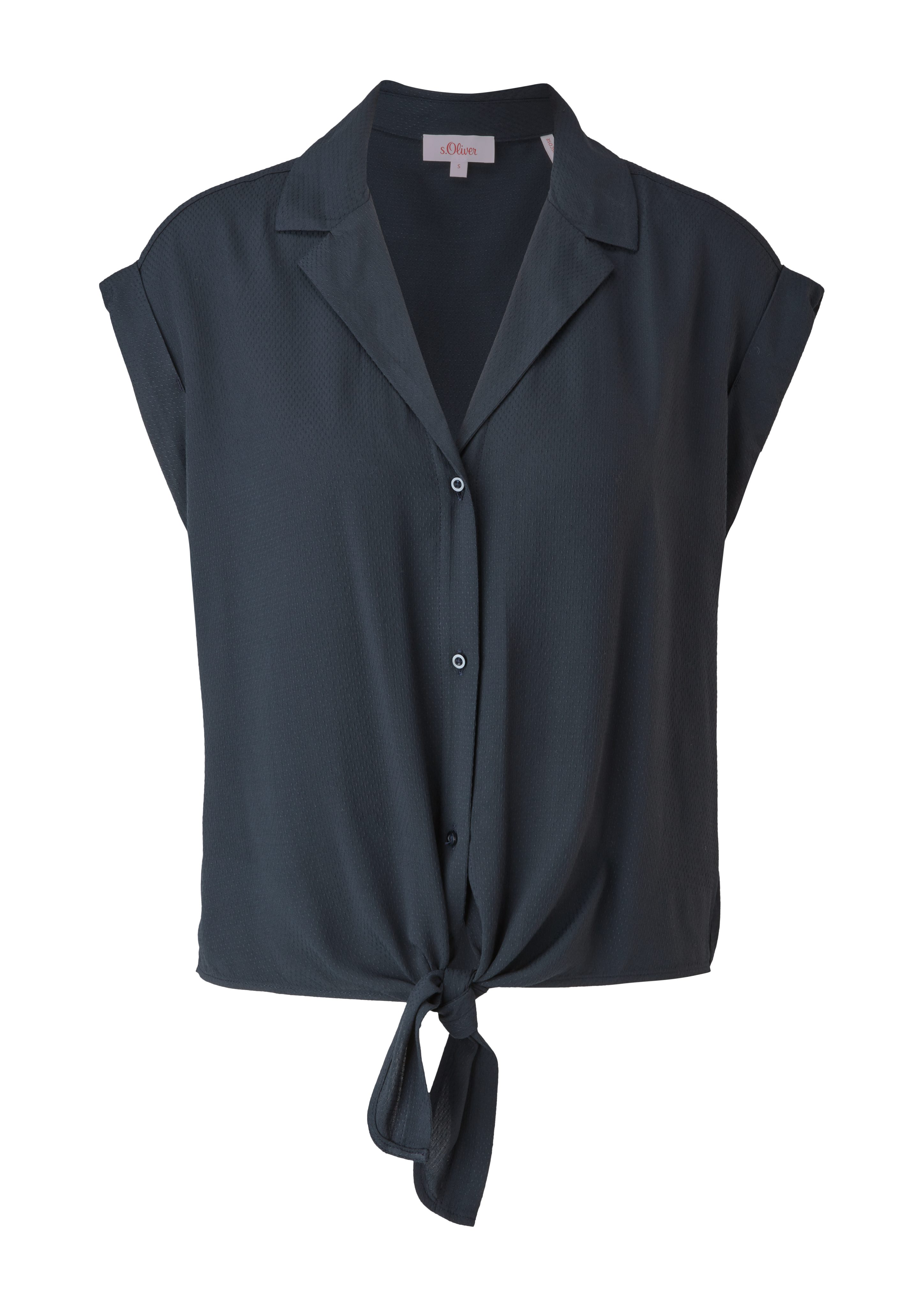 s.Oliver Blusentop Bluse mit Schleifen-Detail Schleife