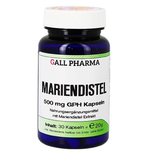 MARIENDISTEL 500 mg GPH Kapseln  30 St  Kapseln