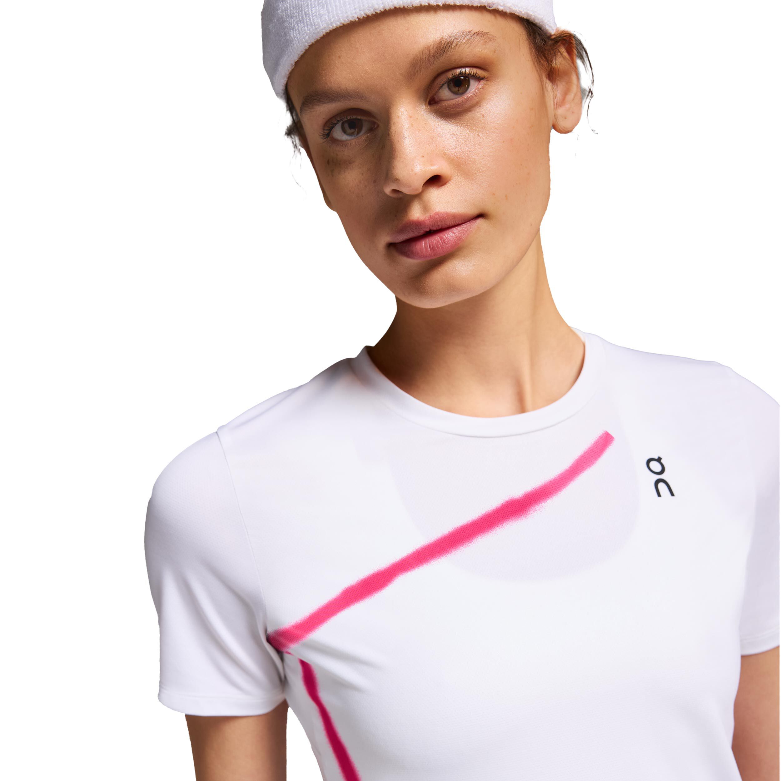Court T-Shirt Damen - Weiß