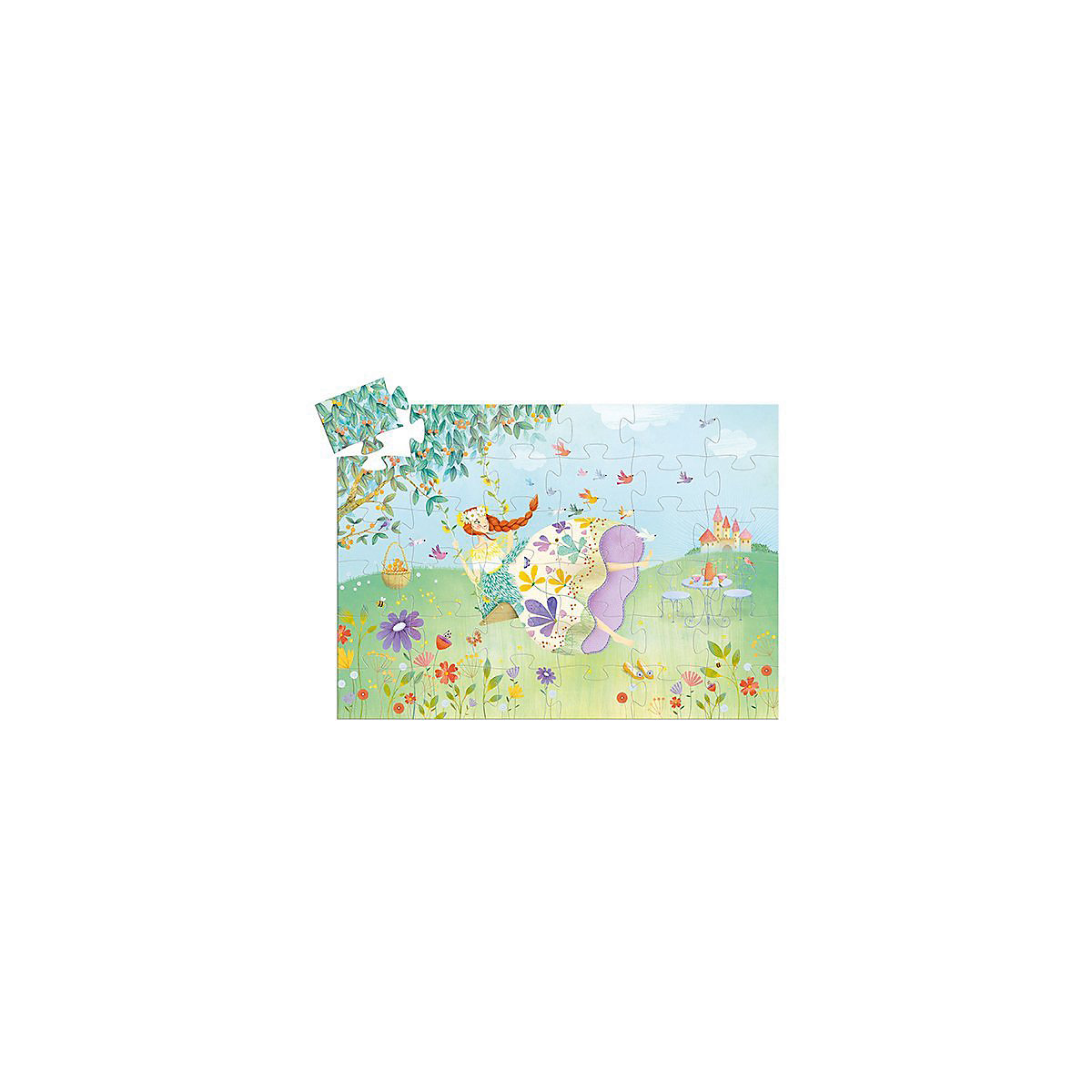 Formen-Puzzle Blumenfee, 36 Teile