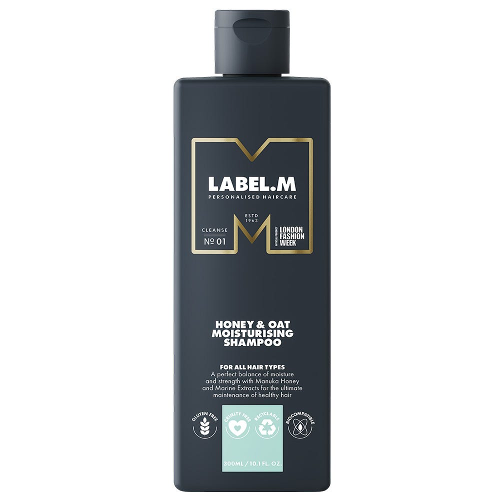 label.m Honey & Oat Moisturising Shampoo 300 ml