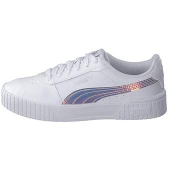 PUMA Carina 2.0 Holo Jr Sneaker in weiß