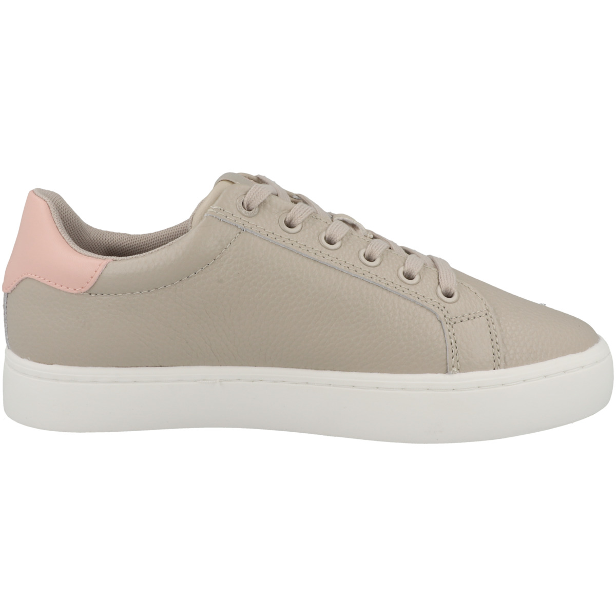 Calvin Klein Classic Cupsole Laceup Sneaker Low beige