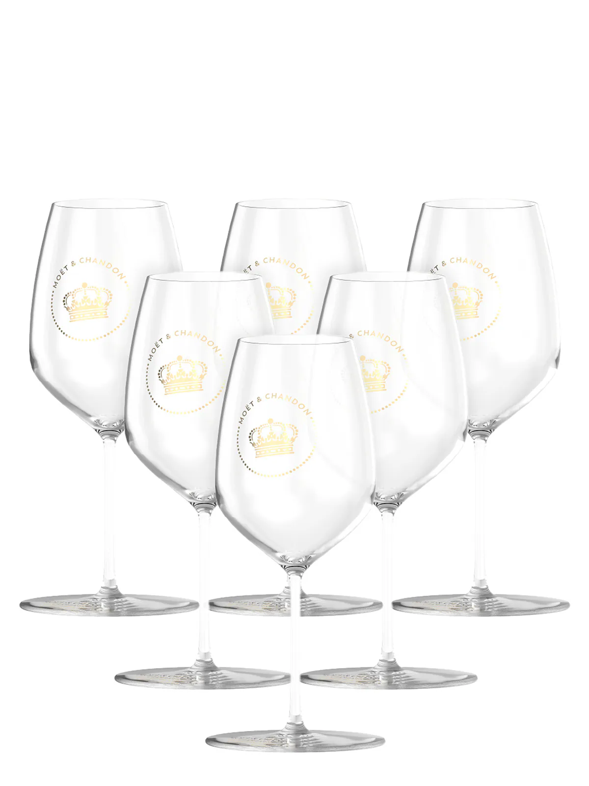 Moët & Chandon Celebration Champagner Glas Set mit 6 Gläsern