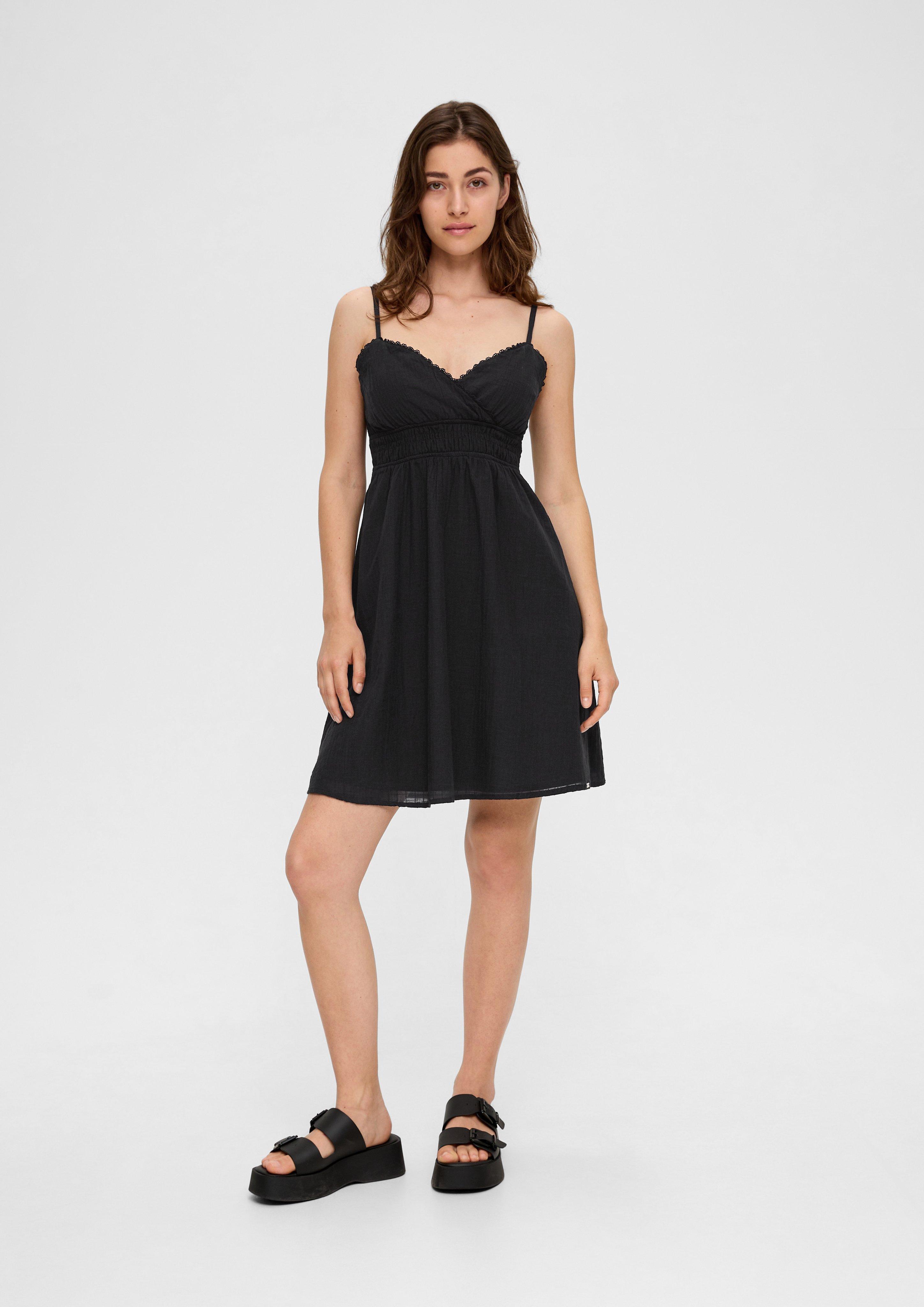 Baumwollkleid mit Spitze  2130832-9999