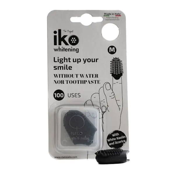 Iko Pocket Tandbørste Sort Størrelse M