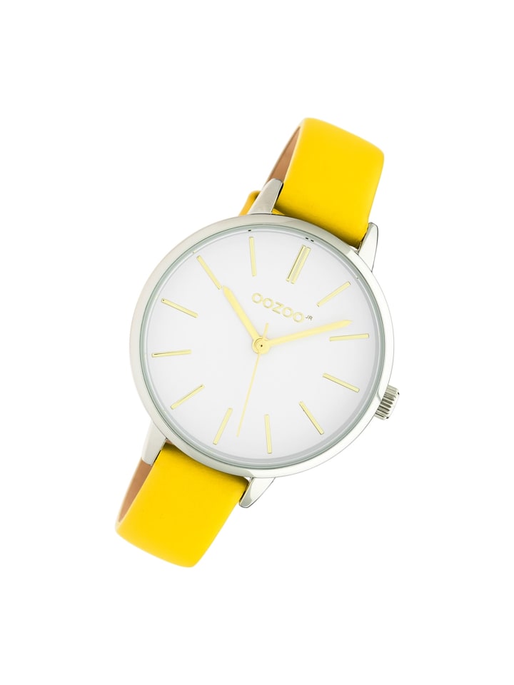 Oozoo Analog-Armbanduhr Oozoo JR gelb mittel (ca. 34mm) günstig kaufen onesize