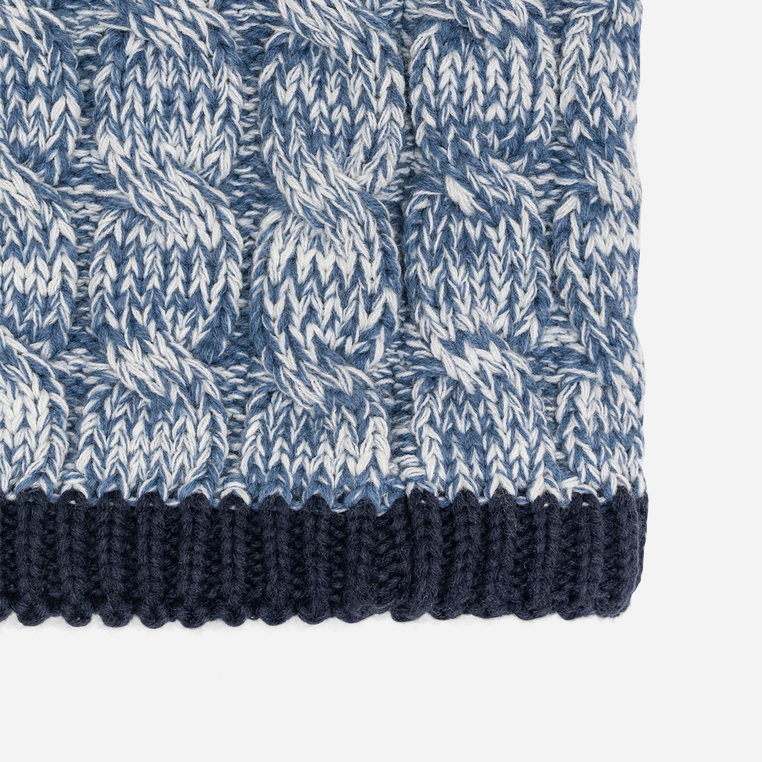 Snood bleu