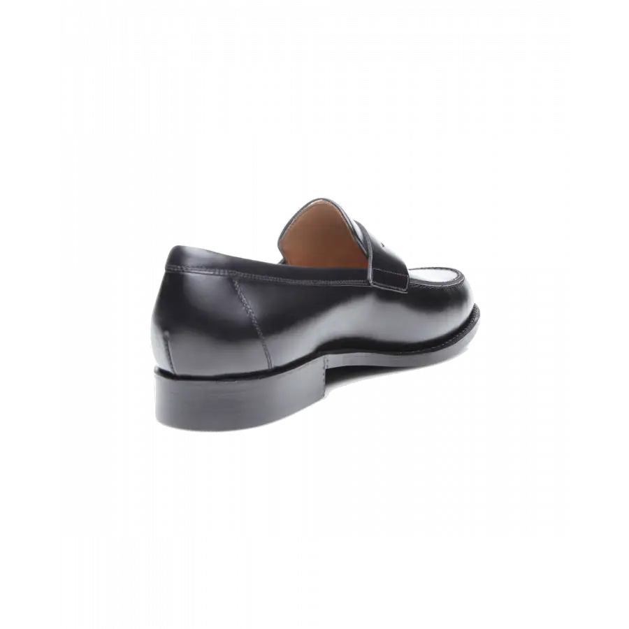 Heinrich Dinkelacker - Loafer WIEN PLAIN BC Kalbsleder - schwarz