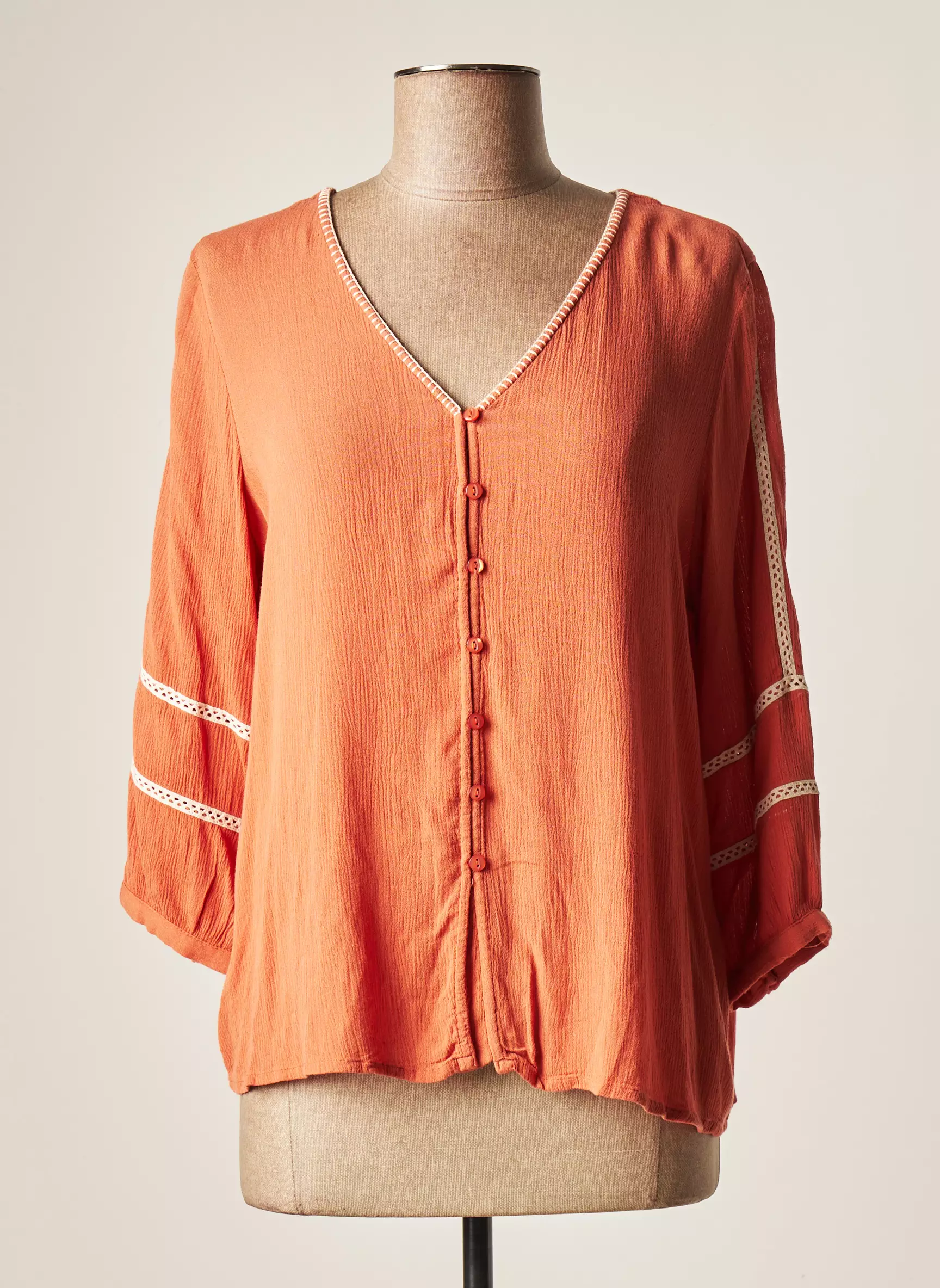 Vero Moda Chemisiers Femme couleur orange