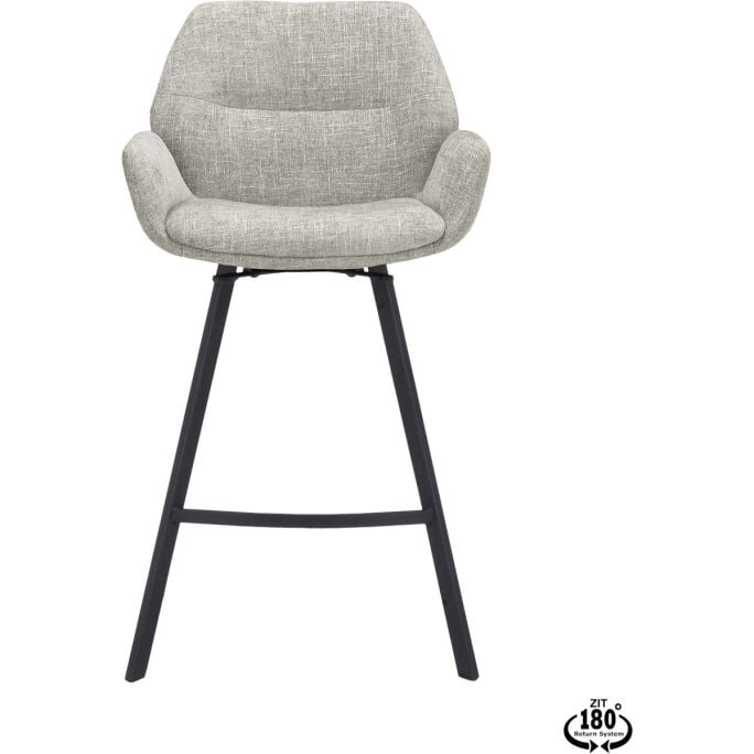 Trendhopper Barhocker Lizz Taupe