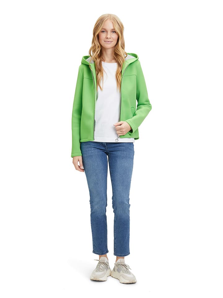 AMBER & JUNE Sweatjacke in Grün günstig kaufen