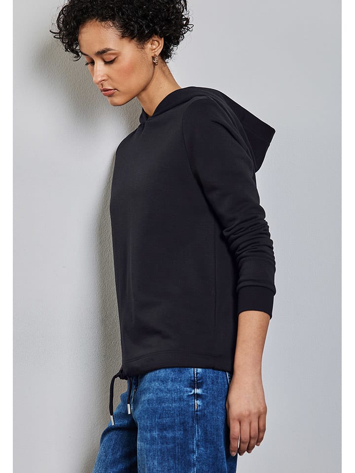 Street One Hoodie in Dunkelblau günstig kaufen