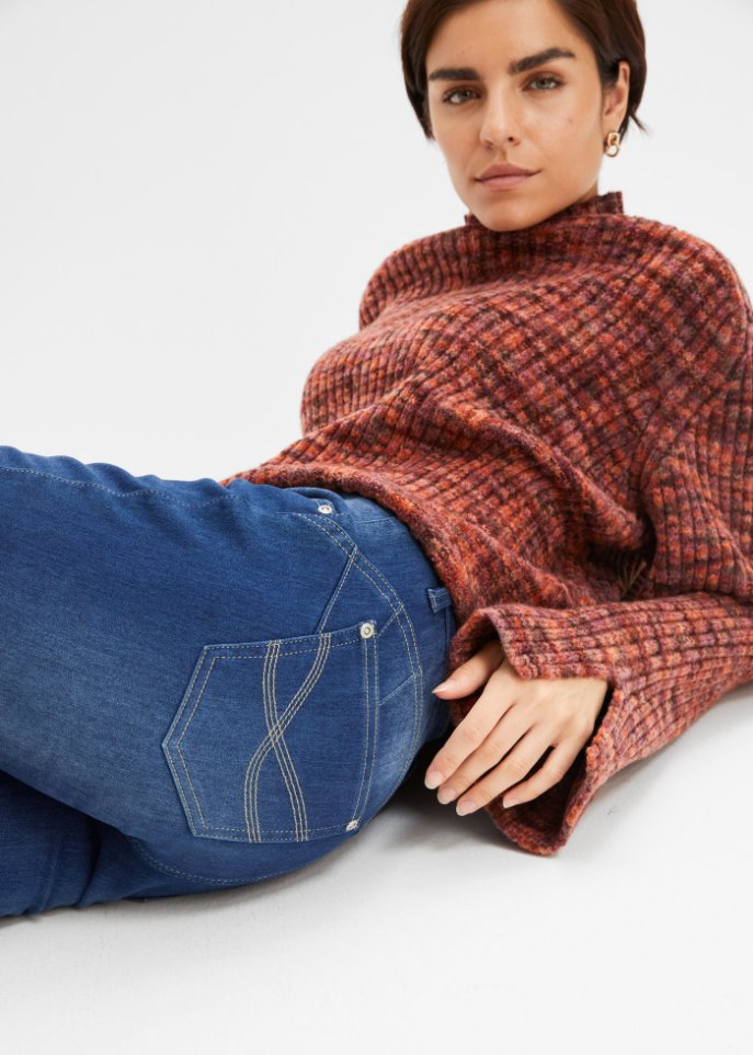 Shaping Thermo-Jeans mit kuscheliger Innenseite, Slim