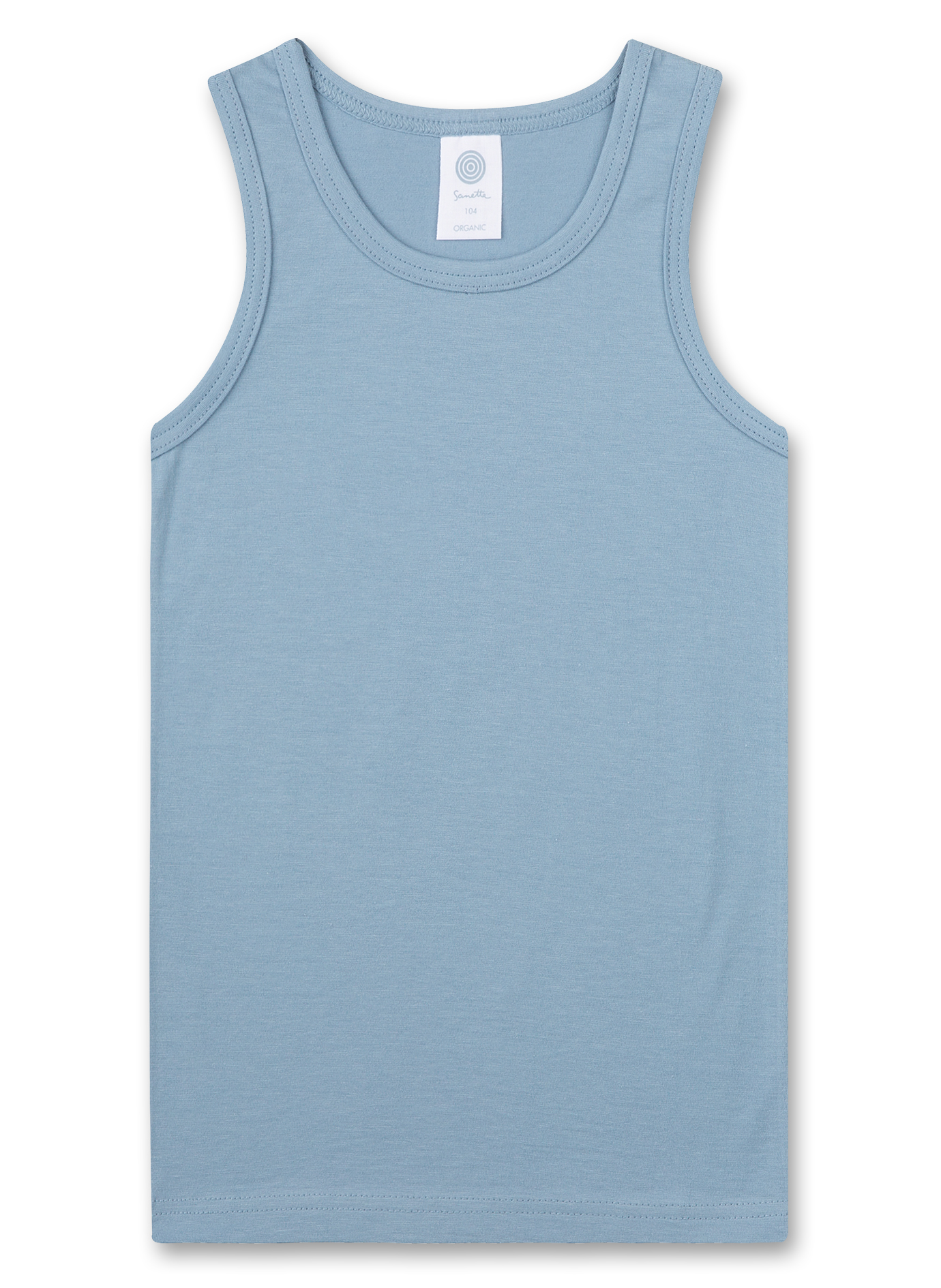 Jungen-Unterhemd (Doppelpack) Blau