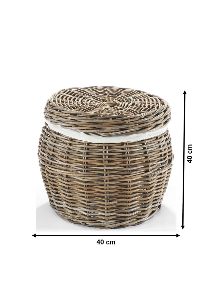 kobolo Aufbewahrungskorb MELLI25 in Braun günstig kaufen onesize