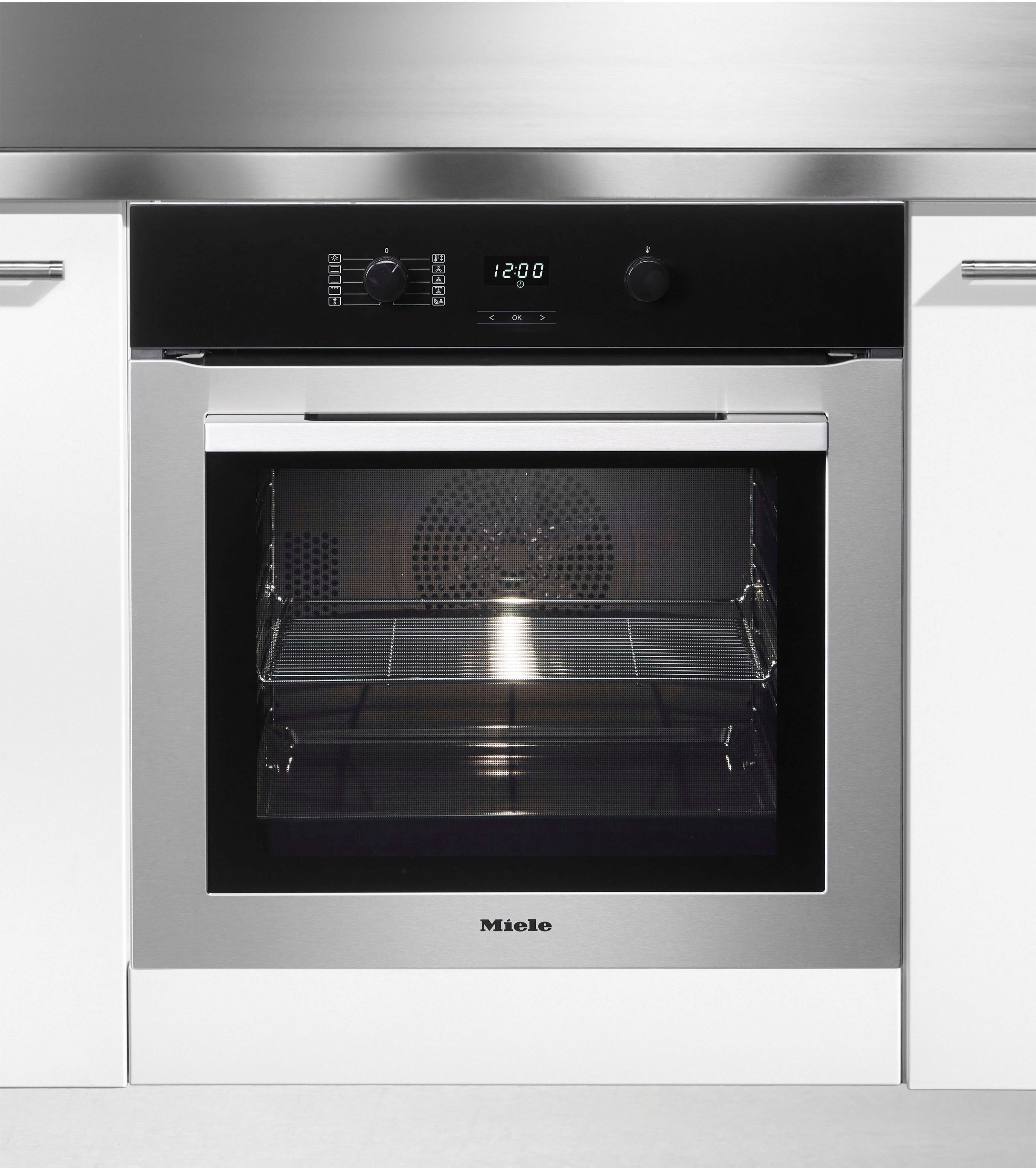 Miele Einbaubackofen H 2760-2 B PizzaPlus, mit Vollauszug, PerfectClean