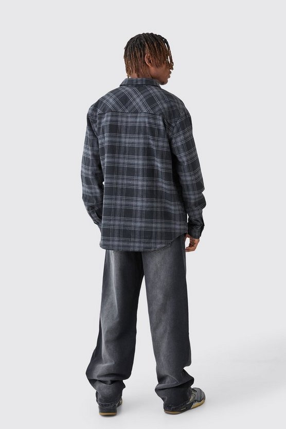 Tall Oversize Karohemd
