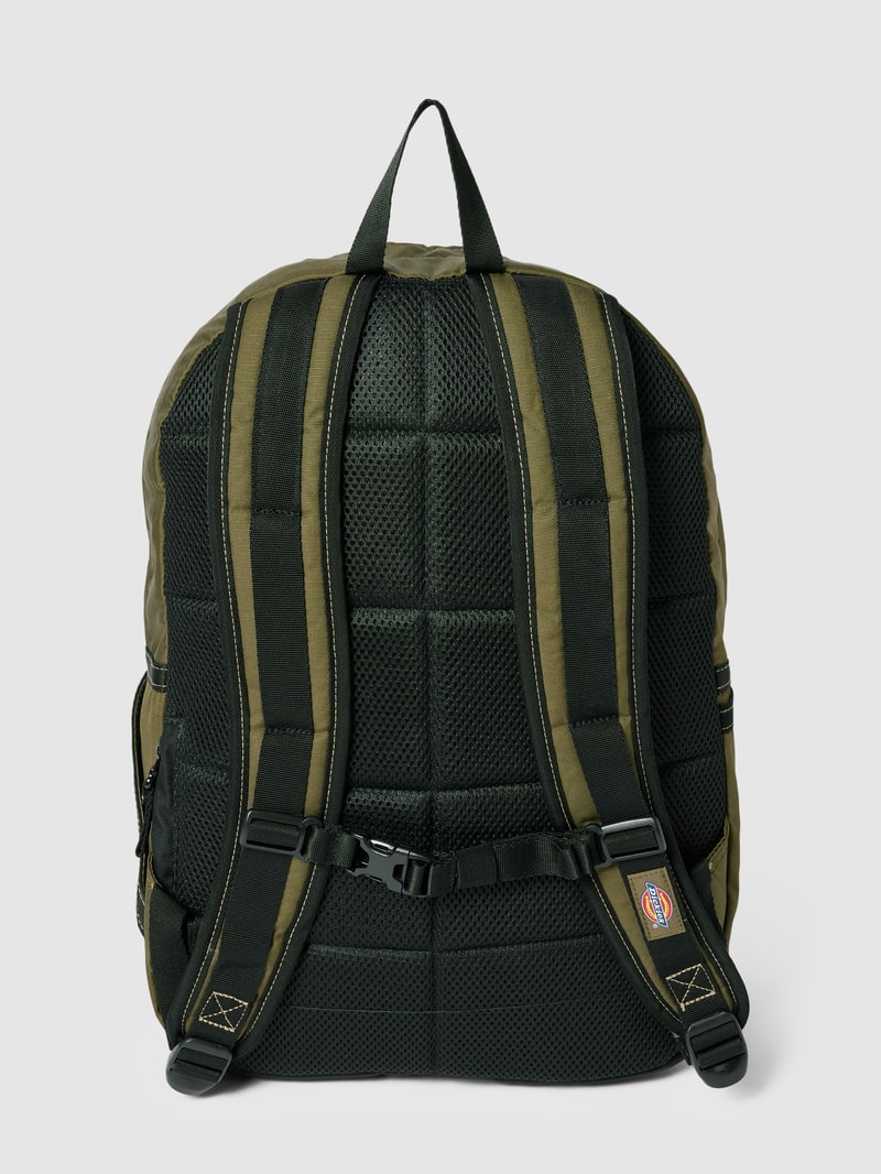Rucksack mit Label-Patch in khaki