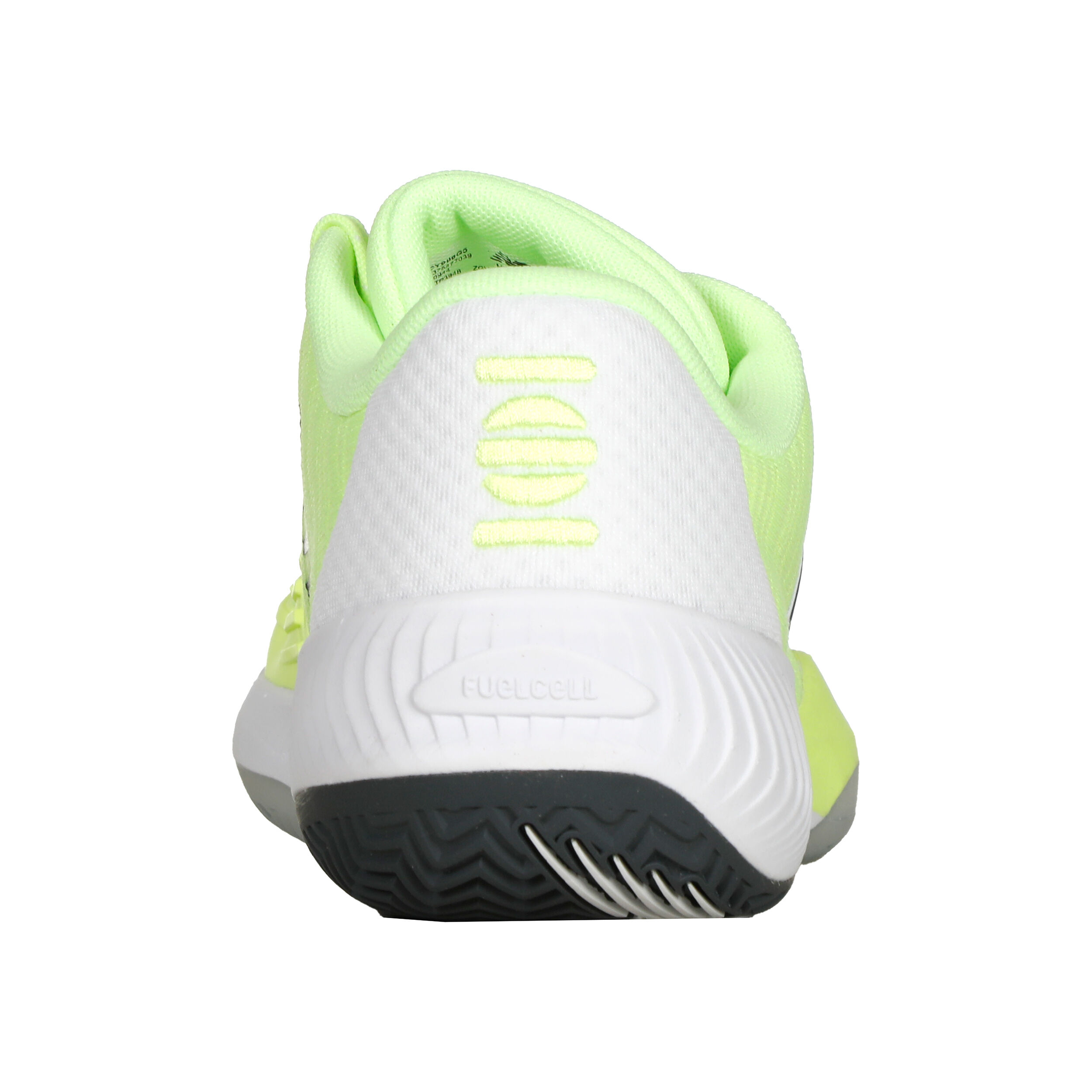 996 Sandplatzschuh Damen - Neongelb, Weiß