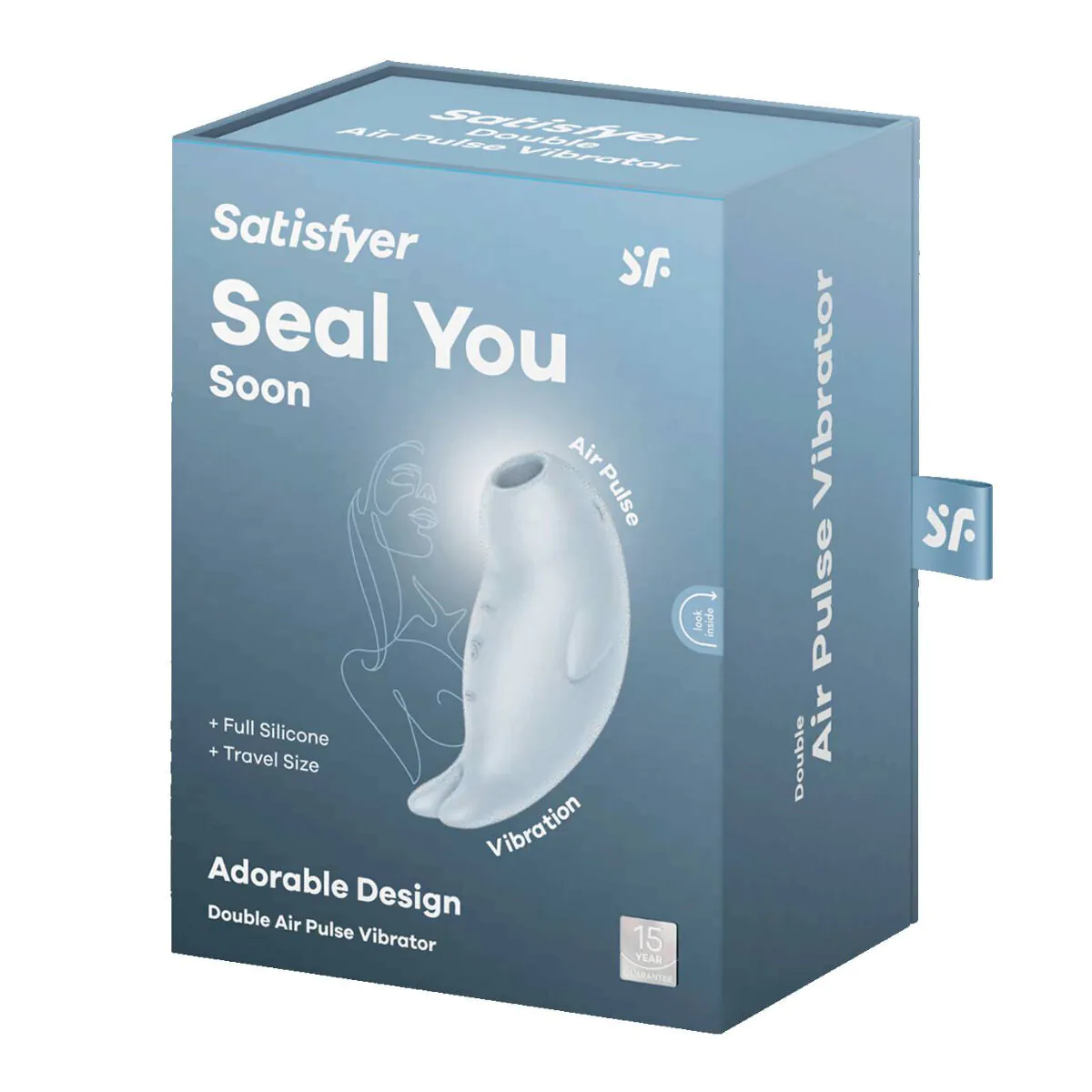 „Satisfyer Seal You Soon“ – klitorio masažuoklis (1 vnt.)