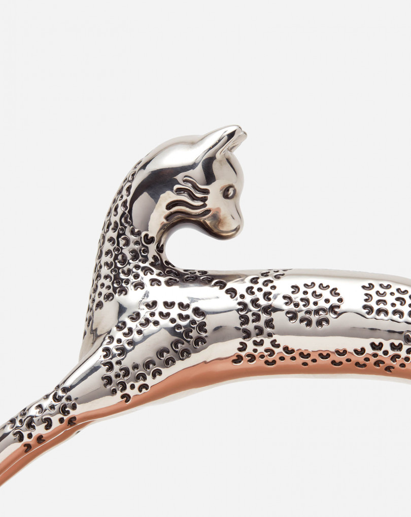 SAC PENCIL CAT EN CUIR