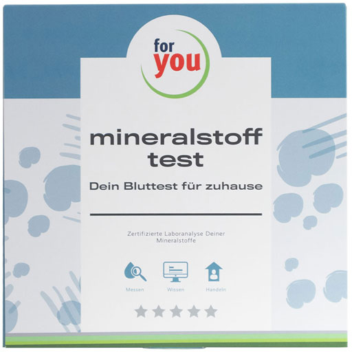 FOR YOU mineralstoff-Test  1 St  Test